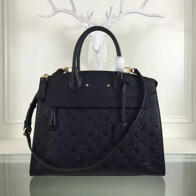 Louis Vuitton Outlet Monogram Empreinte Pont Neuf MM M41748 Noir