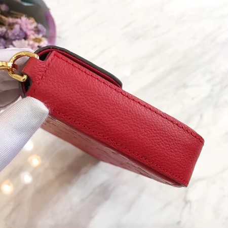 Louis Vuitton Outlet Original pochette felicie monogram empreinte shoulder bag M64064 Cerise