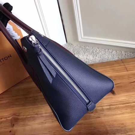 Louis Vuitton Outlet original calfskin Tote Bag freedom M54842 dark blue