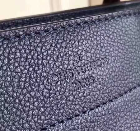 Louis Vuitton Outlet original calfskin Tote Bag freedom M54842 dark blue