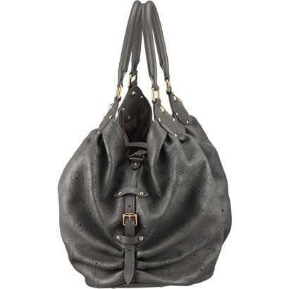 Louis Vuitton Outlet M93441 Mahina Leather L Anthracite