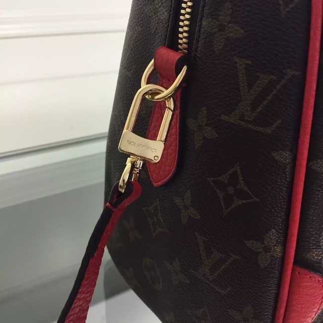 Louis Vuitton Outlet Monogram Canvas Retiro NM M50057 Red