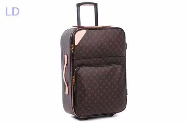 Louis Vuitton Outlet Monogram Canvas Pegase 55 Business Rolling Luggage