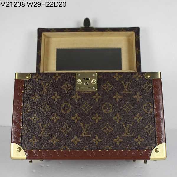 Louis Vuitton Outlet Monogram Canvas Jewelry Beverly Beauty Case M21204