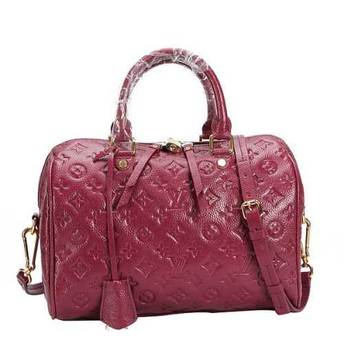 Louis Vuitton Outlet monogram empreinte speedy bandouliere 30 M40762 purple