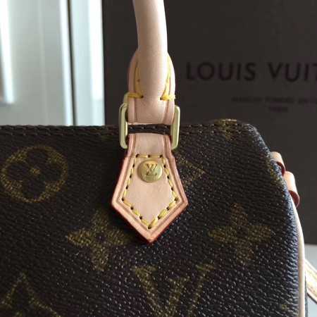 Louis Vuitton Outlet Monogram Canvas Original leather nano speedy M61252