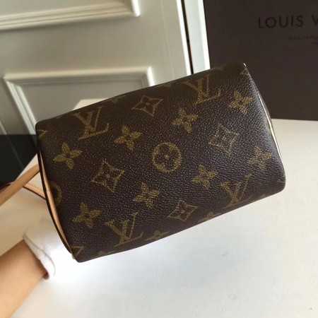 Louis Vuitton Outlet Monogram Canvas Original leather nano speedy M61252