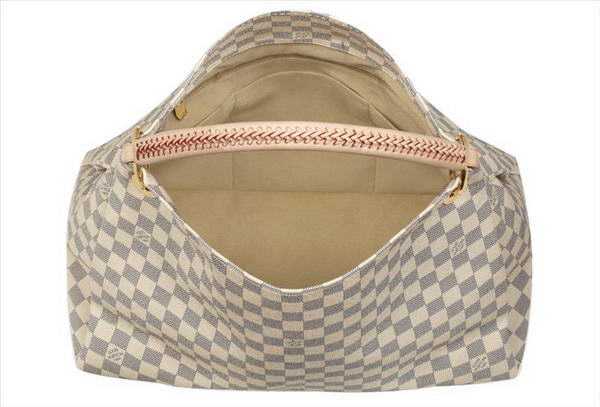 Louis Vuitton Outlet Damier Azur Artsy MM N41174 Handbag White