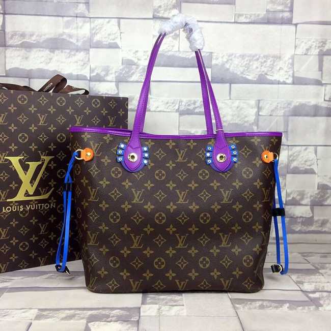 Louis Vuitton Outlet Monogram Canvas 41663 Purple