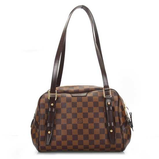 Louis Vuitton Outlet handbag damier ebene canvas rivington gm n41158