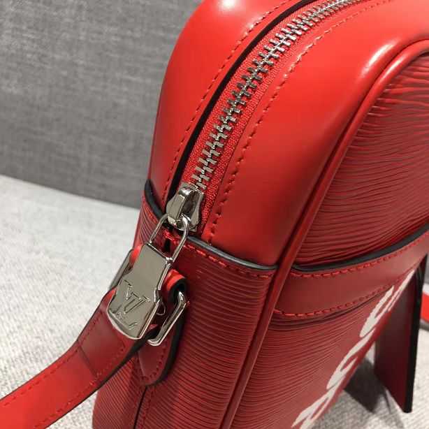 2017 Louis Vuitton Outlet original superme danube mm 41806 red