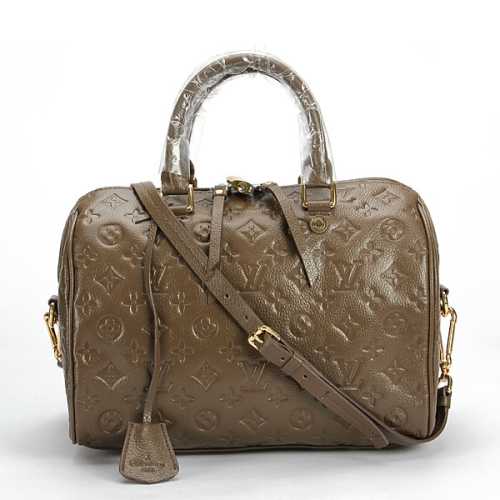 Louis Vuitton Outlet monogram empreinte speedy bandouliere 30 M40762 coffee