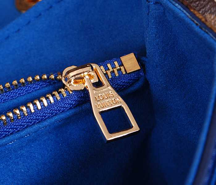 2014 Louis Vuitton Outlet pallas chain shoulder bag m41200 blue