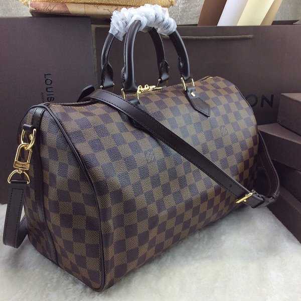 Louis Vuitton Outlet Damier canvas speedy 35 handbag N41182