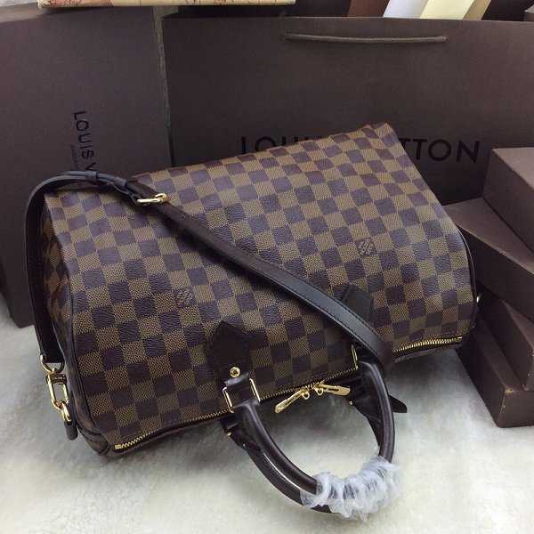 Louis Vuitton Outlet Damier canvas speedy 35 handbag N41182