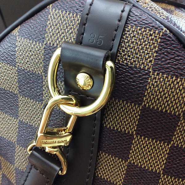 Louis Vuitton Outlet Damier canvas speedy 35 handbag N41182