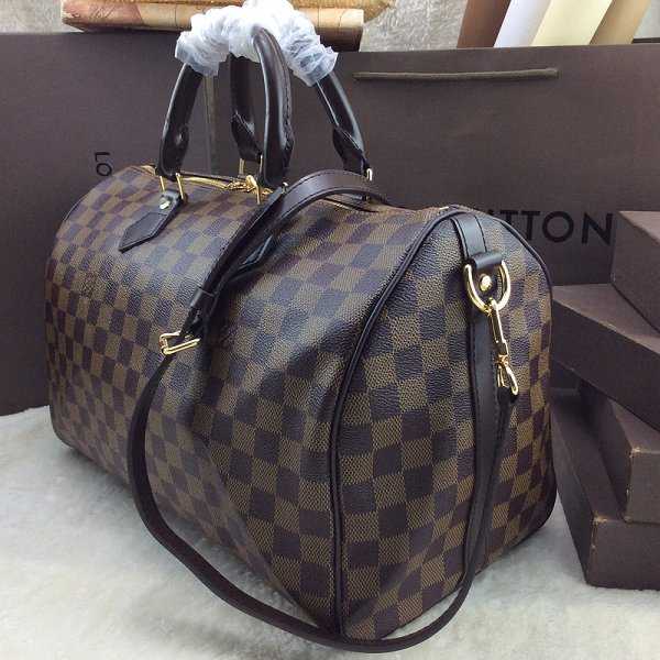 Louis Vuitton Outlet Damier canvas speedy 35 handbag N41182