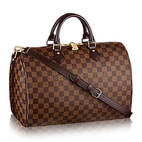 Louis Vuitton Outlet Damier canvas speedy 35 handbag N41182