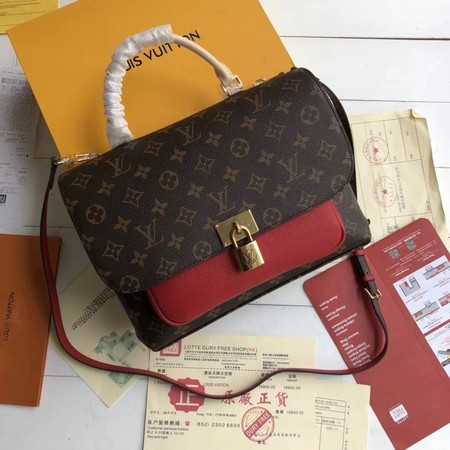 Louis Vuitton Outlet original Monogram Canvas marignan M44259 red