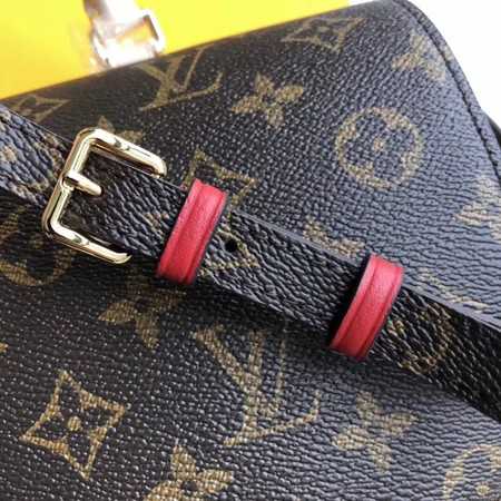 Louis Vuitton Outlet original Monogram Canvas marignan M44259 red