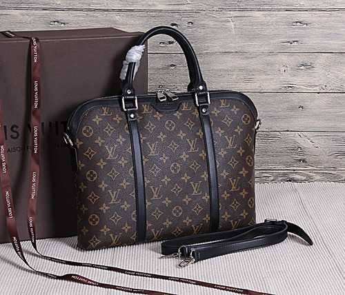 Louis Vuitton Outlet monogram canvas tote bag 41611 brown