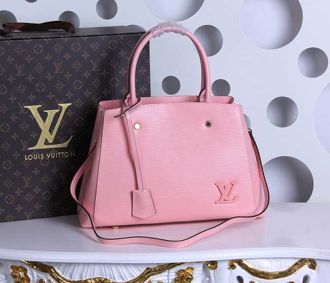 Louis Vuitton Outlet Epi Leather Montaigne MM Tote Bags M41056 Pink