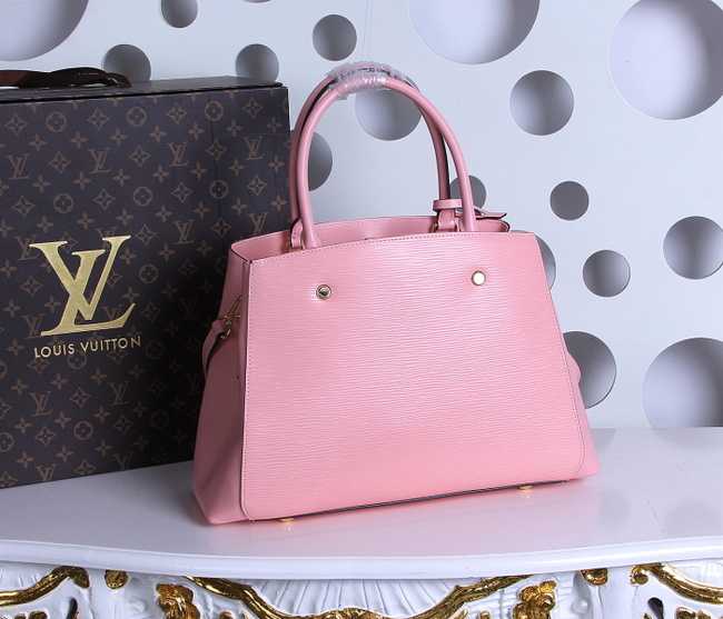 Louis Vuitton Outlet Epi Leather Montaigne MM Tote Bags M41056 Pink