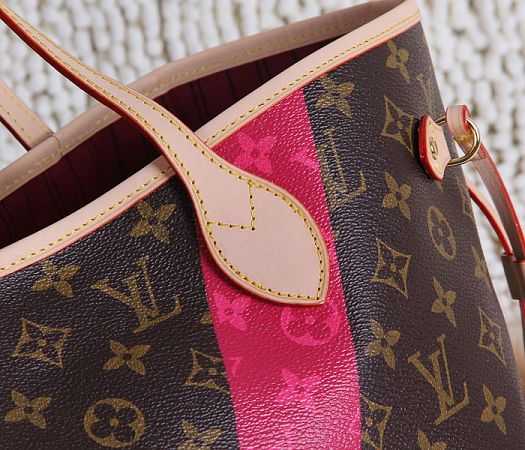 2015 Louis Vuitton Outlet Monogram Canvas Hot Style 41602 Rose