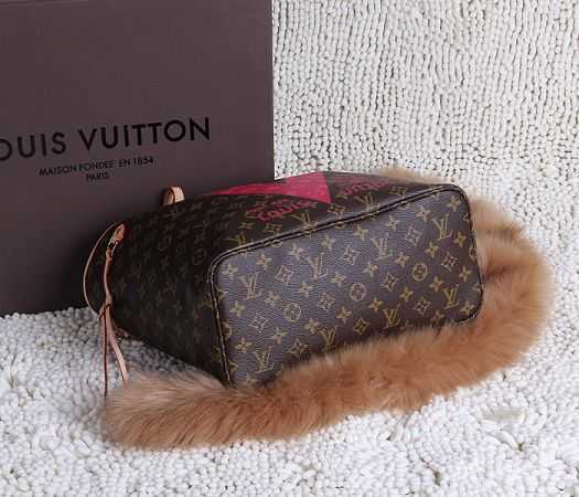 2015 Louis Vuitton Outlet Monogram Canvas Hot Style 41602 Rose