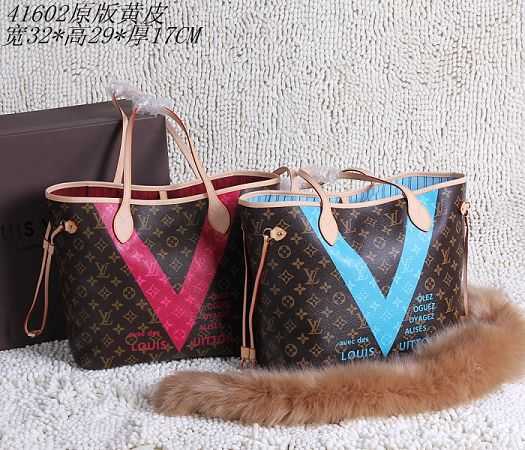 2015 Louis Vuitton Outlet Monogram Canvas Hot Style 41602 Rose