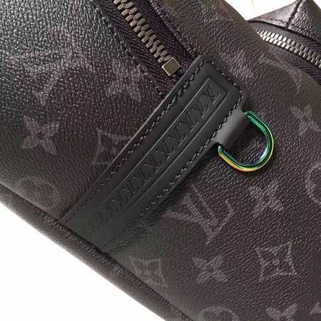 2018 Louis Vuitton Outlet monogram canvas backpack 43408 black