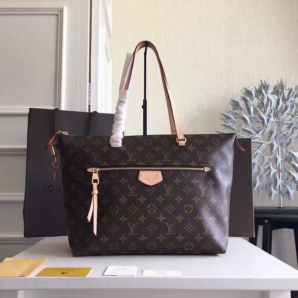 Louis Vuitton Outlet Iena MM Monogram Canvas Handbags M42267