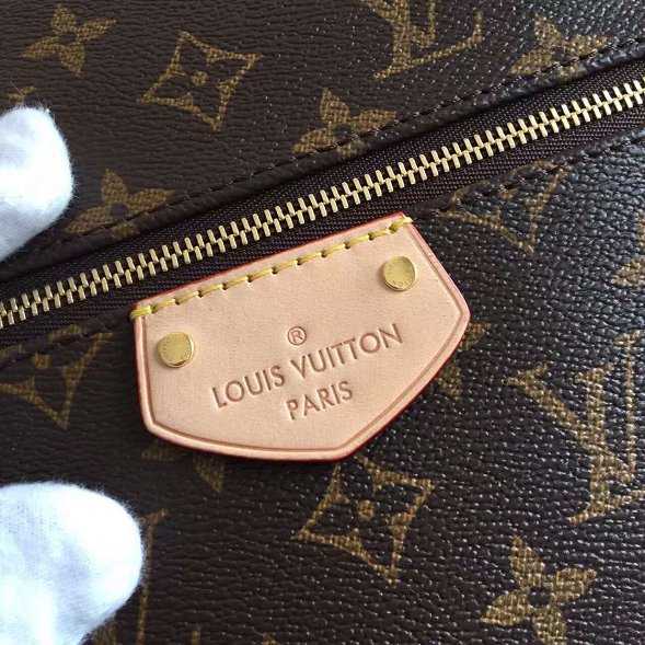 Louis Vuitton Outlet Iena MM Monogram Canvas Handbags M42267