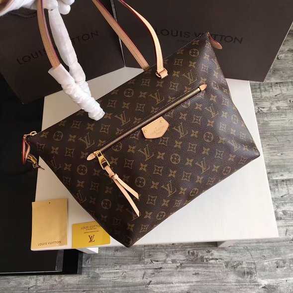 Louis Vuitton Outlet Iena MM Monogram Canvas Handbags M42267