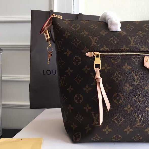 Louis Vuitton Outlet Iena MM Monogram Canvas Handbags M42267