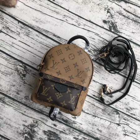 Louis Vuitton Outlet Monogram Canvas Palm Springs Backpack Mini 42411