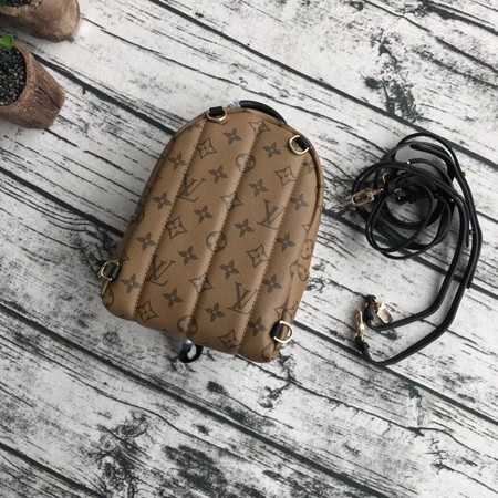 Louis Vuitton Outlet Monogram Canvas Palm Springs Backpack Mini 42411