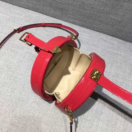 Louis Vuitton Outlet original Croco Leather petite boite chapeau M43516 red