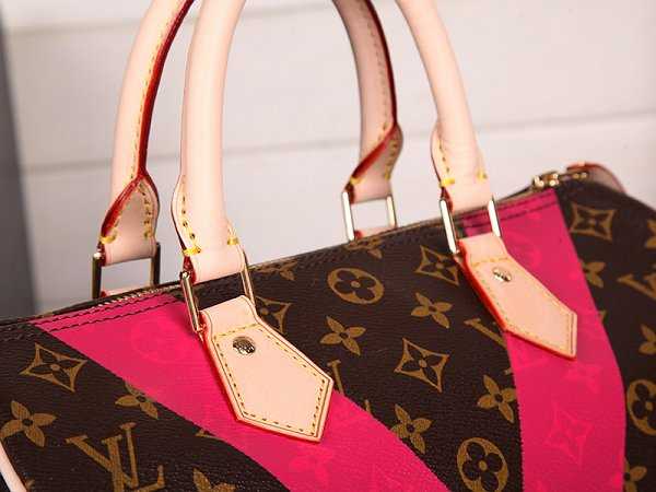 2015 Louis Vuitton Outlet speedy 30 monogram V M41533 rose red