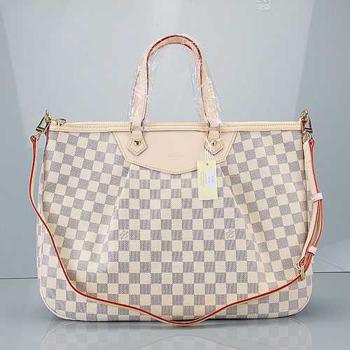 2011 new style Louis Vuitton Outlet Damier Azur Canvas Siracusa GM N41111