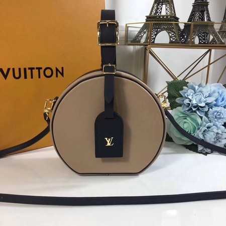 Louis Vuitton Outlet PETITE BOITE CHAPEAU M43510 Apricot with black