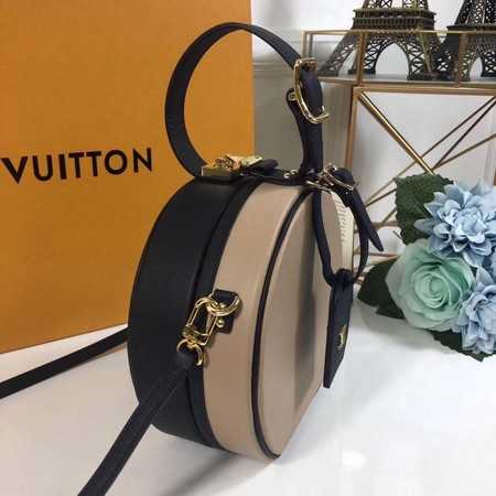 Louis Vuitton Outlet PETITE BOITE CHAPEAU M43510 Apricot with black