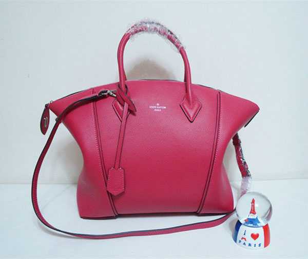 2014 Louis Vuitton Outlet new lockit handbag m94595 rose red