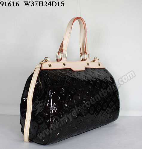 Louis Vuitton Outlet Bags and Purses Monogram Vernis Bag 91616 Coffee