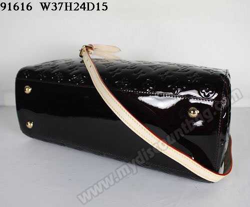 Louis Vuitton Outlet Bags and Purses Monogram Vernis Bag 91616 Coffee