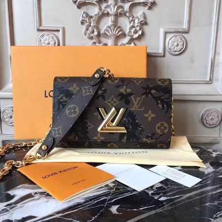 Louis Vuitton Outlet Monogram Canvas Twist M61036 black