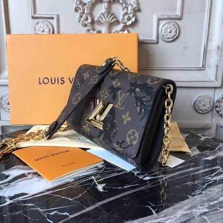 Louis Vuitton Outlet Monogram Canvas Twist M61036 black