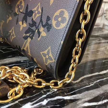 Louis Vuitton Outlet Monogram Canvas Twist M61036 black