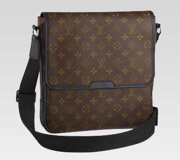 Louis Vuitton Outlet handbag monogram macassar canvas bass mm m56715