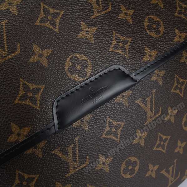 Louis Vuitton Outlet handbag monogram macassar canvas bass mm m56715